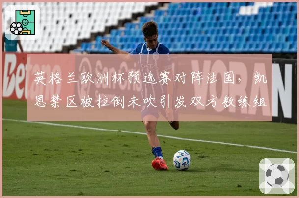 英格兰欧洲杯预选赛对阵法国,凯恩禁区被拉倒未吹引发双方教练组对骂
