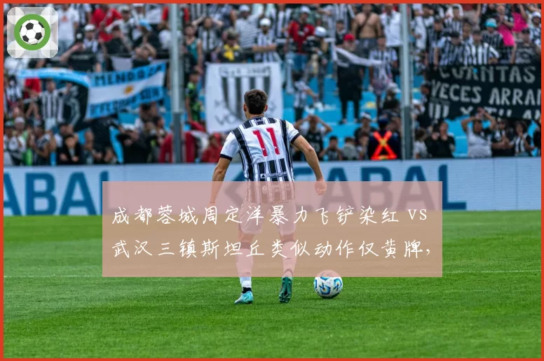 成都蓉城周定洋暴力飞铲染红 vs 武汉三镇斯坦丘类似动作仅黄牌，裁判尺度遭质疑