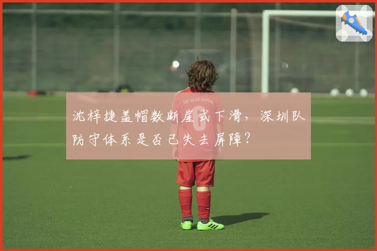 沈梓捷盖帽数断崖式下滑,深圳队防守体系是否已失去屏障?
